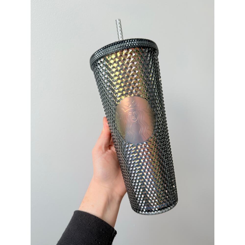 NWT 2020 Limited Edition Starbucks Dark Halloween Spike Tumblr 24oz